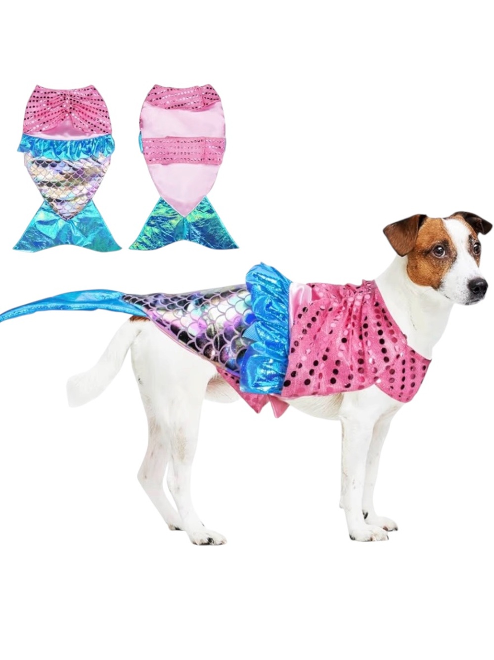 Mermaid Dog Halloween Costume